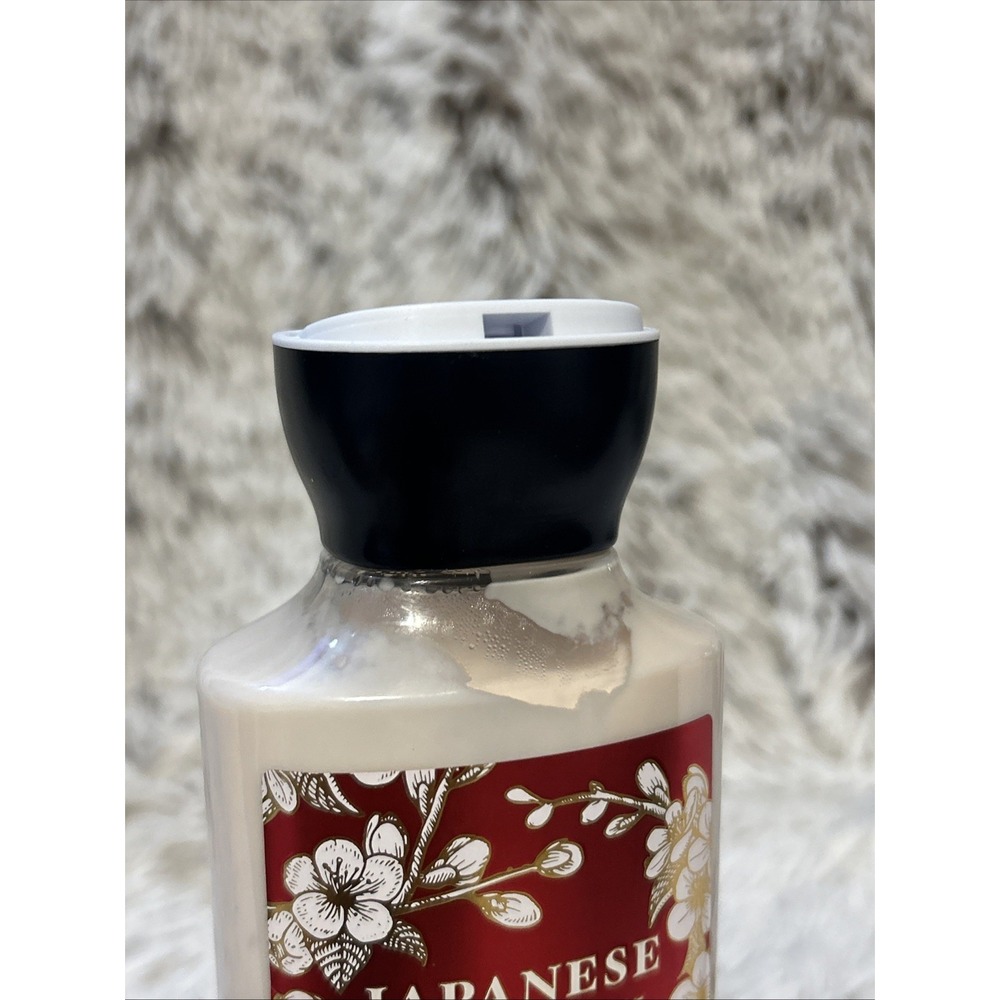 Bath and Body Works JAPANESE CHERRY BLOSSOM BODY LOTION cream shea 8 OZ *NEW* - Picture 3 of 4